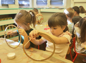 Warsztaty kreatywne - Zawieszki z imieniem - MOTYLKI